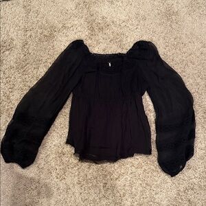 Elegant Black Women's Top